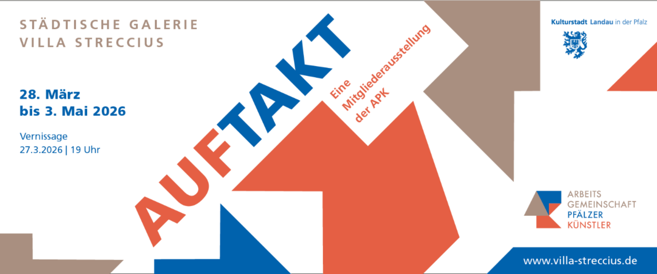 Auftakt_Ausstellung APK Plakat